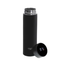 Termos z wyświetlaczem temperatury LED 473ml Adler AD 4506bk czarny