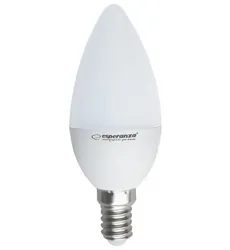 Żarówka LED Esperanza C37 E14 4W AC230V ciepły biały