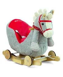 Słonik na biegunach Milly Mally Polly Gray Elephant interaktywny słoń bujak jeździk