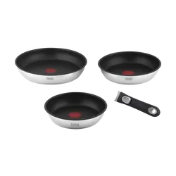 Zestaw patelni z odłączaną rączką TEESA FRYING PANS SINGLE HAND