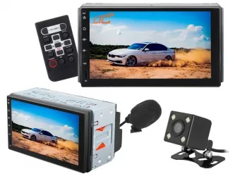 Stacja multimedialna LTC AVX-A8100 Android 7&quot; FM microSD USB AUX Bluetooth GPS pilot + kamera cofania mikrofon