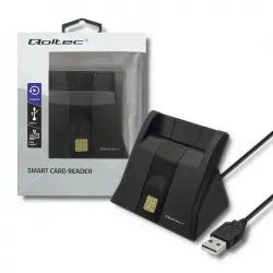 Inteligentny czytnik chipowych kart ID Qoltec USB 2.0