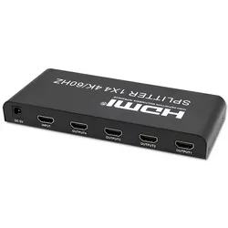 Aktywny rozdzielacz Splitter 4 x HDMI 4K x 2K Qoltec 6Gb/s 60Hz High stability