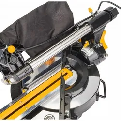 Piła ukośna (ukośnica) do drewna 2000W Powermat PM-UK-2000T laser   lampka LED