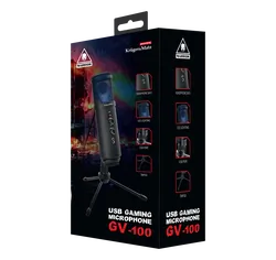Mikrofon gamingowy / vlogerowy na USB Kruger