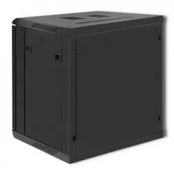 Szafa instalacyjna RACK Qoltec 19&#039;&#039; 12U 600 x 635 x 600 - czarna