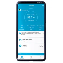Waga analityczna Bluetooth Adler AD 8186 udźwig do 180 kg 18 parametrów aplikacja Tuya