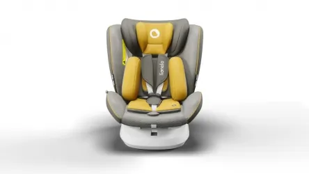 Fotelik samochodowy LIONELO BASTIAAN ONE 0-36 kg ISOFIX 360 stopni RWF - musztardowy