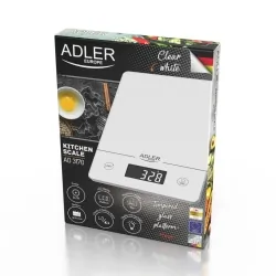 Elektroniczna waga kuchenna Adler AD 3170 do 15 kg biała