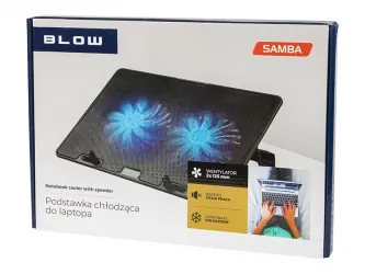 Podświetlana podstawka chłodząca pod laptop BLOW SAMBA