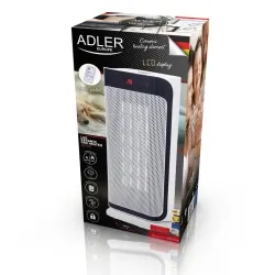 Termowentylator ceramiczny Adler AD 7723 LCD pilot Timer