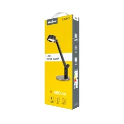 Lampka biurkowa LED REBEL ze zmiana temperatury barwowej światła i gniazdem USB