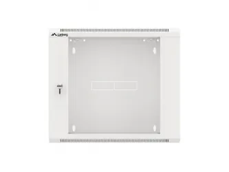 Szafa instalacyjna RACK wisząca 19'' 9U 570x450 drzwi szklane Lanberg  - szara