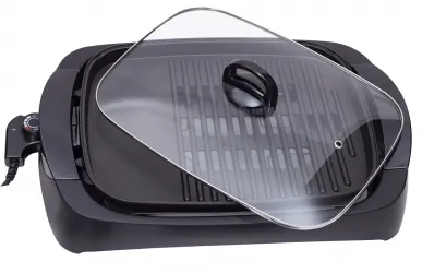 Grill elektryczny ze szklaną pokrywą Adler AD 6610 3000W