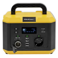 Przenośna stacja zasilania Qoltec Monolith 350W 300Wh USB LCD CZYSTY SINUS