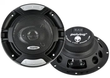 Głośniki samochodowe Peiying Alien 6.5" 120W z maskownicami komplet