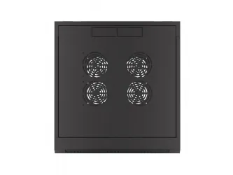 Szafa instalacyjna RACK wisząca 19'' 6U 570x600 drzwi szklane Lanberg  - czarna
