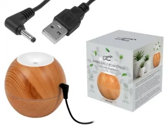 Ultradźwiękowy nawilżacz powietrza 2w1 LTC dyfuzor aromaterapia podświetlany LED