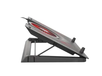 Podstawka chłodząca pod laptopa GENESIS OXID 550 15.6-17.3&quot; z 5 wentylatorami podświetlenie USB 