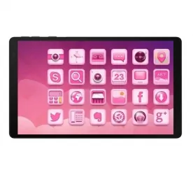 Tablet edukacyjny dla dziewczynki KIDS 10.1'' z modemem 4G LTE + klawiatura + różowe etui