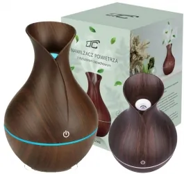 Ultradźwiękowy nawilżacz powietrza LTC 2w1 dyfuzor aromaterapia podświetlany LED