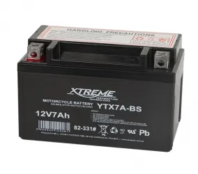 Akumulator motocyklowy Xtreme 12V 7Ah do motocykli skuterów
