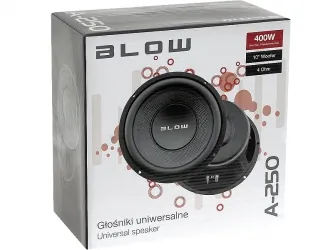 Głośnik niskotonowy uniwersalny BLOW A-250 4Ohm