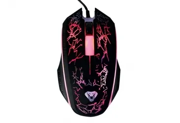 Podświetlana klawiatura dla graczy Rebeltec Legend LED blue metal + mata na biurko + mysz + słuchawki