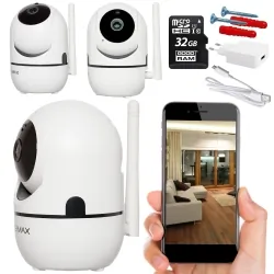 Wewnętrzna kamera IP OVERMAX CAMSPOT 3.6 WiFi Full HD + karta pamięci 32GB