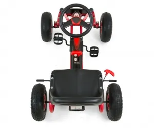 Gokart na pedały Milly Mally THOR czerwony