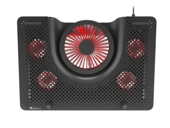 Podstawka chłodząca pod laptopa GENESIS OXID 550 15.6-17.3&quot; z 5 wentylatorami podświetlenie USB 