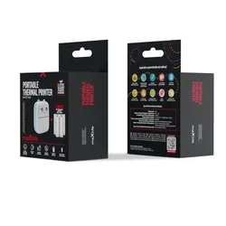 Drukarka termiczna Bluetooth Maxlife MXTP-100 niebieska
