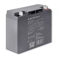 Akumulator AGM Qoltec 12V 17Ah HQ