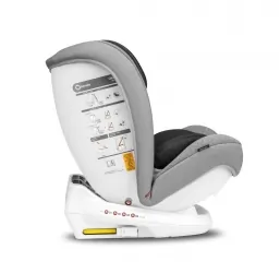 Fotelik samochodowy LIONELO OLIVER kolor stone 9-36 kg ISOFIX + TopTheter