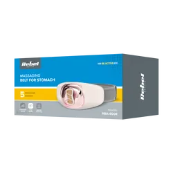 Bezprzewodowy pas do masażu stymulacji EMS mięśni brzucha REBEL ACTIVE z funkcją grzania