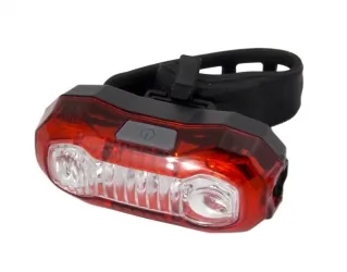 Zestaw lampka rowerowa LED na przód i tył Esperanza WEZEN  + POLARIS USB