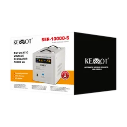 Automatyczny stabilizator napięcia KEMOT SER-10000-S precyzja 8%