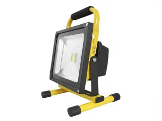 Przenośna lampa robocza LED LTC 50W IP44 akumulator 8x2.2Ah 6000K 230V/12V samochodowa zewnętrzna