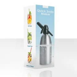 Saturator QUICK SODA SA-01 A srebrny 1L