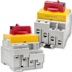 Rozłącznik izolacyjny DC z funkcją blokady na szynę DIN Qoltec wyłącznik główny 1200V 32A 8kV 4P