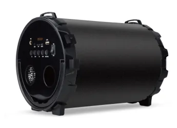 Głośnik bluetooth SoundTUBE 220 FM USB AUX microSD - czarny