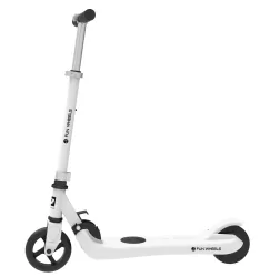 Hulajnoga elektryczna dla dzieci FUN WHEELS 100W 50kg - biała