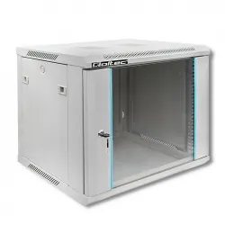 Szafa instalacyjna RACK Qoltec 19&#039;&#039; 9U 600 x 500 x 450 - szara