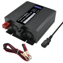Inteligentna ładowarka do akumulatorów LiFePO4 AGM GEL SLA Qoltec Monolith 50A 12V