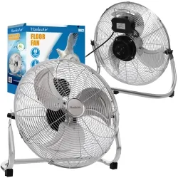 Cyrkulator wentylator podłogowy duży wiatrak stojący 16&#039;&#039; 80W