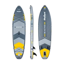 Deska SUP REBEL ACTIVE pompowana zestaw - szary