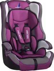 Fotelik samochodowy  Caretero VIVO fioletowy 9-36 kg podstawka
