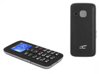 Telefon komórkowy dla seniora BT LTC MOB10 czarny SOS aparat