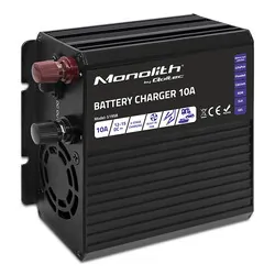 Inteligentna ładowarka do akumulatorów LiFePO4 AGM GEL SLA Qoltec Monolith 10A 12V