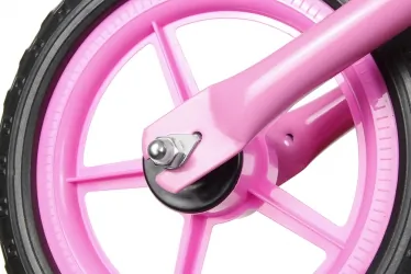 Rower rowerek biegowy Hankskids Easy 12'' koła EVA - czerwony